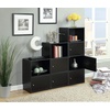 image:imageConvenience Concepts 151186W XTra Storage 1Door Cabinet WhiteBlack