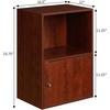image:imageConvenience Concepts 151186W XTra Storage 1Door Cabinet WhiteCherry