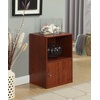 image:imageConvenience Concepts 151186W XTra Storage 1Door Cabinet WhiteCherry