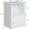 image:imageConvenience Concepts 151186W XTra Storage 1Door Cabinet WhiteWhite