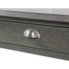image:imageConvenience Concepts American Heritage 3Tier Stainless Steel Kitchen Cart with Drawers Wirebrush Dark GrayWirebrush Dark Gray