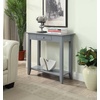 image:imageConvenience Concepts American Heritage Hall Table with Drawer and Shelf GrayGrey
