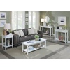 image:imageConvenience Concepts American Heritage Hall Table with Drawer and Shelf GrayWhite