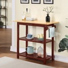 image:imageConvenience Concepts Designs2Go 3 Tier Butcher Block Kitchen Prep Island 40  3 Tier Modern Cooking Cart with Drawer Food Serving Station for Kitchen Dining Room Dark Green SageMahogany