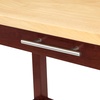 image:imageConvenience Concepts Designs2Go 3 Tier Butcher Block Kitchen Prep Island 40  3 Tier Modern Cooking Cart with Drawer Food Serving Station for Kitchen Dining Room Dark Green SageMahogany