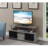 image:imageConvenience Concepts Designs2Go 50 inch TV Stand with 3 Storage Cabinets and Shelf Faux BirchBlack