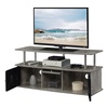 image:imageConvenience Concepts Designs2Go 50 inch TV Stand with 3 Storage Cabinets and Shelf Faux BirchBlack