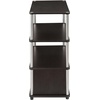 image:imageConvenience Concepts Designs2Go Highboy TV Stand with Storage Cabinets and Shelves for TVs up to 40 Inches CherryEspresso
