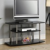 image:imageConvenience Concepts Designs2Go No Tools 46 inch 3 Tier Wide TV Stand BlackBlack