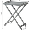 image:imageConvenience Concepts Designs2Go Tray Table Sea FoamGrey