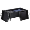 image:imageConvenience Concepts Designs4Comfort Magnolia Storage Ottoman with Reversible Trays Black Faux LeatherBlack Faux Leather