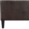 image:imageConvenience Concepts Designs4Comfort Magnolia Storage Ottoman with Reversible Trays Black Faux LeatherEspresso Faux Leather