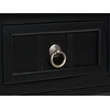 image:imageConvenience Concepts Kendra Entryway Hall Table 2375  3 Storage Drawers Traditional Console with Shelf for Decor Office amp Hallway Organizer No Tools Assembly Solid Wood Legs BlackBlack
