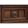 image:imageConvenience Concepts Kendra Entryway Hall Table 2375  3 Storage Drawers Traditional Console with Shelf for Decor Office amp Hallway Organizer No Tools Assembly Solid Wood Legs BlackDark Oak