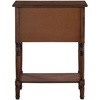 image:imageConvenience Concepts Kendra Entryway Hall Table 2375  3 Storage Drawers Traditional Console with Shelf for Decor Office amp Hallway Organizer No Tools Assembly Solid Wood Legs BlackDark Oak