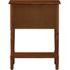image:imageConvenience Concepts Kendra Entryway Hall Table 2375  3 Storage Drawers Traditional Console with Shelf for Decor Office amp Hallway Organizer No Tools Assembly Solid Wood Legs BlackCherry