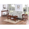 image:imageConvenience Concepts Ledgewood Console Table 48  Modern Narrow Sofa Display Accent with Storage Shelf for Transitional Traditional Living Room Entryway Hallway or Bedroom BlackMahogany