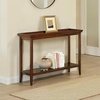 image:imageConvenience Concepts Ledgewood Console Table 48  Modern Narrow Sofa Display Accent with Storage Shelf for Transitional Traditional Living Room Entryway Hallway or Bedroom BlackEspresso
