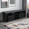 image:imageConvenience Concepts Lexington 65 inch TV Stand with Storage Cabinets and Shelves CherryBlack