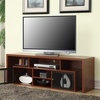 image:imageConvenience Concepts Lexington 65 inch TV Stand with Storage Cabinets and Shelves CherryCherry