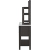 image:imageConvenience Concepts Newport Serving Bar EspressoFaux MarbleBlack Faux MarbleEspresso