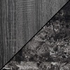 image:imageConvenience Concepts Newport Serving Bar EspressoFaux MarbleBlack Faux MarbleWeathered Gy