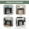 image:imageConvenience Concepts Northfield 1 Drawer 36 inch Desk BlackBlack