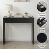 image:imageConvenience Concepts Northfield 1 Drawer 36 inch Desk BlackBlack