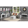 image:imageConvenience Concepts Northfield Desk Console Table 36  Contemporary Office Desk for Family amp Living Room Minimalist Display amp Vanity with Storage Drawer for Entryway Hallway Foyer EspressoWhite
