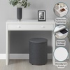 image:imageConvenience Concepts Northfield Desk Console Table 36  Contemporary Office Desk for Family amp Living Room Minimalist Display amp Vanity with Storage Drawer for Entryway Hallway Foyer EspressoWhite