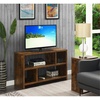 image:imageConvenience Concepts Northfield TV Stand Console with Shelves BarnwoodBarnwood