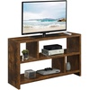 image:imageConvenience Concepts Northfield TV Stand Console with Shelves BarnwoodBarnwood