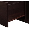 image:imageConvenience Concepts Oxford Deluxe 2Drawer TV Stand with Shelves for TVs up to 55 Inches Espresso