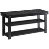 image:imageConvenience Concepts Oxford Utility Mudroom Bench BlackBlack