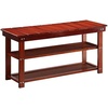 image:imageConvenience Concepts Oxford Utility Mudroom Bench BlackCherry
