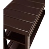image:imageConvenience Concepts Oxford Utility Mudroom Bench BlackEspresso