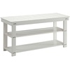 image:imageConvenience Concepts Oxford Utility Mudroom Bench BlackWhite