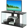 image:imageConvenience Concepts SoHo TV Stand Weathered WhiteWeathered Gray