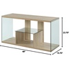 image:imageConvenience Concepts SoHo TV Stand Weathered WhiteWeathered White