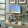 image:imageConvenience Concepts SoHo TV Stand Weathered WhiteWeathered White