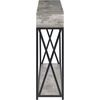 image:imageConvenience Concepts Tucson Deluxe 2 Tier Console Table SandstoneFaux Birch