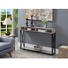 image:imageConvenience Concepts Tucson Deluxe 2 Tier Console Table SandstoneSandstone