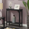 image:imageConvenience Concepts Winston Hall Table Weathered GrayBlack