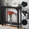 image:imageConvenience Concepts Winston Hall Table Weathered GrayBlack