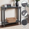 image:imageConvenience Concepts Winston Hall Table Weathered GrayWeathered Gray