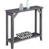 image:imageConvenience Concepts Winston Hall Table Weathered GrayWeathered Gray