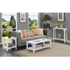 image:imageConvenience Concepts Winston Hall Table Weathered GrayWhite