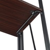 image:imageConvenience Concepts Xtra Folding 4Tier Bookshelf EspressoBlackEspressoBlack