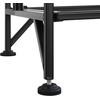 image:imageConvenience Concepts Xtra Storage 3 Tier Folding Metal Corner Shelf BlackBlack