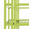 image:imageConvenience Concepts Xtra Storage Shelves  5Tier Folding Metal Storage Shelves Closet Organizer for Office Laundry Room Bedroom Garage Kitchen Bathroom WhiteLime